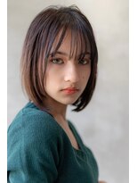 イルハバナ 渋谷(ill HAVANA)&nbsp;ひし形くびれボブ/ハイライト/インナーカラー/ボブ/20代30代