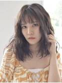 大人可愛い20代30代40代◎イメチェン似合わせカットフルバング