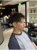 ショートアップバングフェードカットジェットモヒカンスウィング