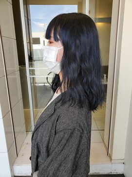 フリーラ 京都河原町三条店(freera) 暗髪でも透明感◎ブルージュカラー