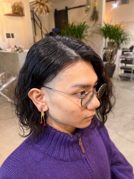 イコール(EquAll) 【ニュアンスパーマ】細かめウェーブ