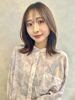 トゥルーズ 梅田店(TLUUS)&nbsp;TLUUS似合わせカットダークアッシュミディアムレイヤーカット