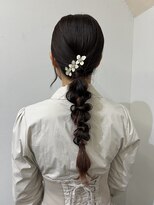 ロットアニバース(lott annibirth)&nbsp;【髪質改善】編み下ろしヘア@mutsumi