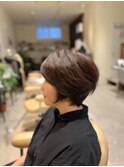 ふんわりショートスタイル