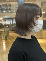 リンダ(LINDA)&nbsp;顔回りレイヤー/ボブ/カット/ミディアム[札幌美容室LINDA]