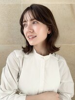 ビュートリアム265(BEAUTRIUM 265)&nbsp;◎ミディアム/くびれレイヤー/レイヤーカット/顔周りカット/銀座