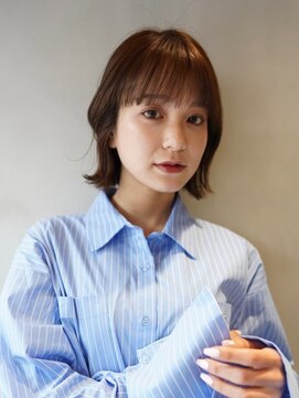 ニコ トウキョウ 渋谷(nico TOKYO) くびれボブ/切りっぱなし/結べるボブ