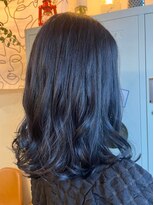 ヘアー ルシア(hair lucia)&nbsp;ブルーブラック/ブルーカラー