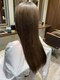 ヘアーデザイン レシピ(hair design recipe)の写真/【艶髪になりたい方にオススメ☆】ダメージレスで、毛先まで艶感のある地毛風ストレートヘアを叶えます♪