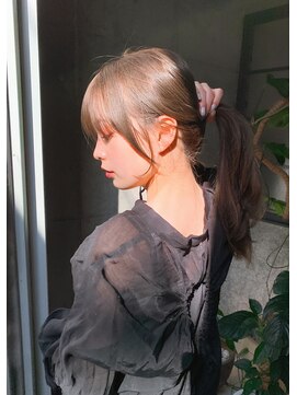 シェーン 仙台駅広瀬通店(schon) #グレージュ＃仙台＃ブリーチなし