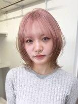 アルバム 渋谷パルコ(ALBUM) 似合わせカットウェーブミディアムメルティカラー_ba541421