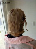 ナチュラルヘアセット☆外はねアレンジ☆