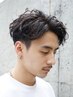 メンズカット+スパイラルパーマ+3stepトリートメント￥13500 #大分#ウルフ