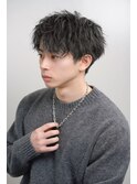 ソフトツイストパーマ×コンマバング