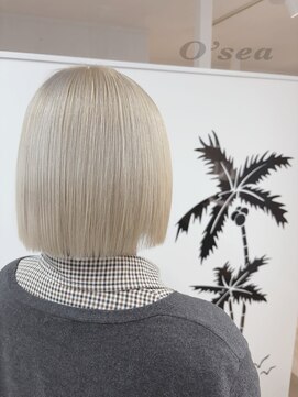 オーシー 新保店(O'sea) #White blond