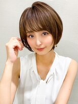 ラルユー 金山(LallYou)&nbsp;30代40代に人気の大人かわいい前髪ありのくびれショート