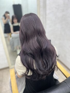 オールウェイズ(Always) ブリーチなしWカラー/ぶどうカラー