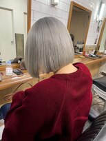 ペレ アネックス 大阪梅田茶屋町店(PELE ANNEX)&nbsp;ミディアムヘア/デザインカラー/フェイスフレーミング/梅田