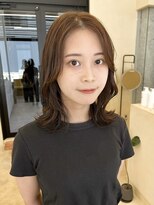 スニュウ(snuw)&nbsp;【snuw_ayano】伸ばしかけボブ/鎖骨ミディアム/ベージュ