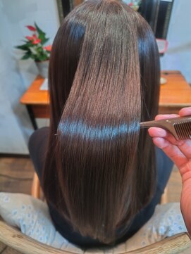 ミーノ(mieno) 髪質改善オーガニックカラー/艶髪ロング