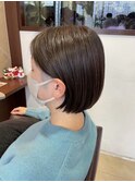 【門倉美帆】ツーブロック×ボブ