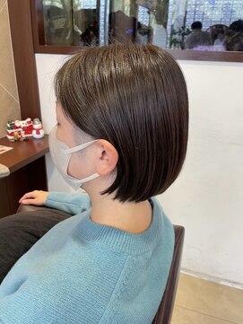 アルバ ヘアリゾート(ALBA) 【門倉美帆】ツーブロック×ボブ