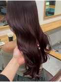 前髪/アンブレラカラー/こなれミディ/イメチェン/ウェーブパーマ
