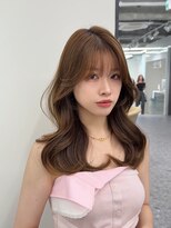 ジュイル ハラジュク(JEWIL HARAJUKU)&nbsp;ミディアムくびれヘアスタイル