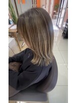 アース オーセンティック 岡山青江店(EARTH Authentic) お白髪ぼかしハイライト☆彡