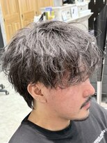 フォンド 津田沼(fond.)&nbsp;MEN’S HAIR/サーフカール/刈り上げセンターパート/津田沼