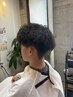カット+パーマ+ヘッドスパ