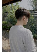 テントヘアー(tent hair) 高校生メンズ校則OK刈り上げ