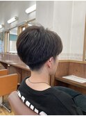 ツーブロックベリーショート
