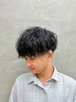 サームマン 人形町(SARM MAN)&nbsp;無造作マッシュ×ツイストスパイラル