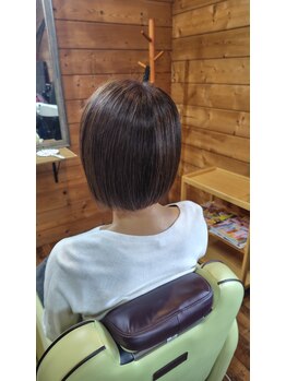 ウッディ(Woody)の写真/髪と頭皮に優しいオーガニックカラー☆丁寧なカウンセリングで理想の色へ♪