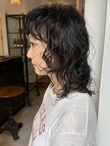 アワイ 池袋 椎名町店(awai)&nbsp;レイヤー/ウルフ/パーマ/くせ毛風/似合わせ