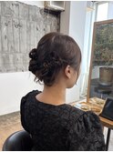 【ねじねじツイン アップスタイル】望月