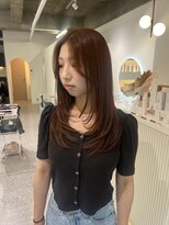 シエル 一社(cher) 夏カラー☆オレンジブラウン