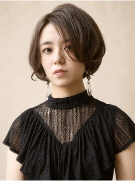 ヘアーループセラデザインワークス(Hair ruup Sela design works) 丸みショートボブ