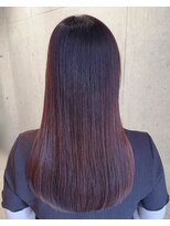 ロッカヘアエジェ(ROCCA hair eje.)&nbsp;ダークパープルボルドーブラウンストレート