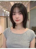 ミルクブラウンx髪質改善［髪質改善/縮毛矯正/韓国］K