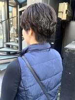 エミス バイ メルト 吉祥寺(emis by melt)&nbsp;[石川]吉祥寺ショートパーマ地毛風カラー暗髪20代30代40代