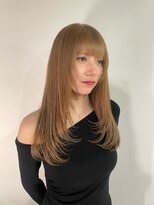 マール 矢場町(MARL)&nbsp;ヘーゼルベージュ×レイヤーカット