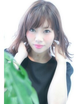 アッシュヘアー 『透明感』ラベンダーアッシュ