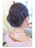 【お花セット】ヘアセットもLOAOLにお任せください♪