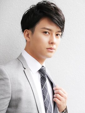 アフロート ディル(AFLOAT D'L) メンズ好感度大人ビジネス刈り上げショート人気スーツ◎髪型