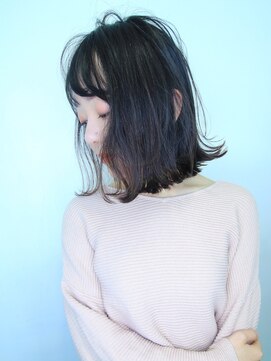 ラウンジ モリオ イケブクロ(Lounge MORIO Ikebukuro) 【morio池袋】大人かわいい丸みのあるワンレングスボブ♪