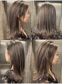 2019年人気のヘアカラーアッシュベージュ☆ブリーチカラー