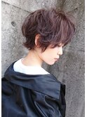 【美フォルムくびれショート×ラベンダーアッシュ】スガワラ担当
