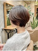 【 t o t . 】バッサリと手ぐしでキマるショートボブ☆20代30代